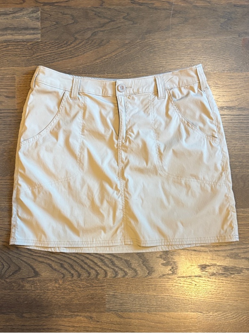 Bass Pro Shops Light Beige Casual Mini Skirt/Skort